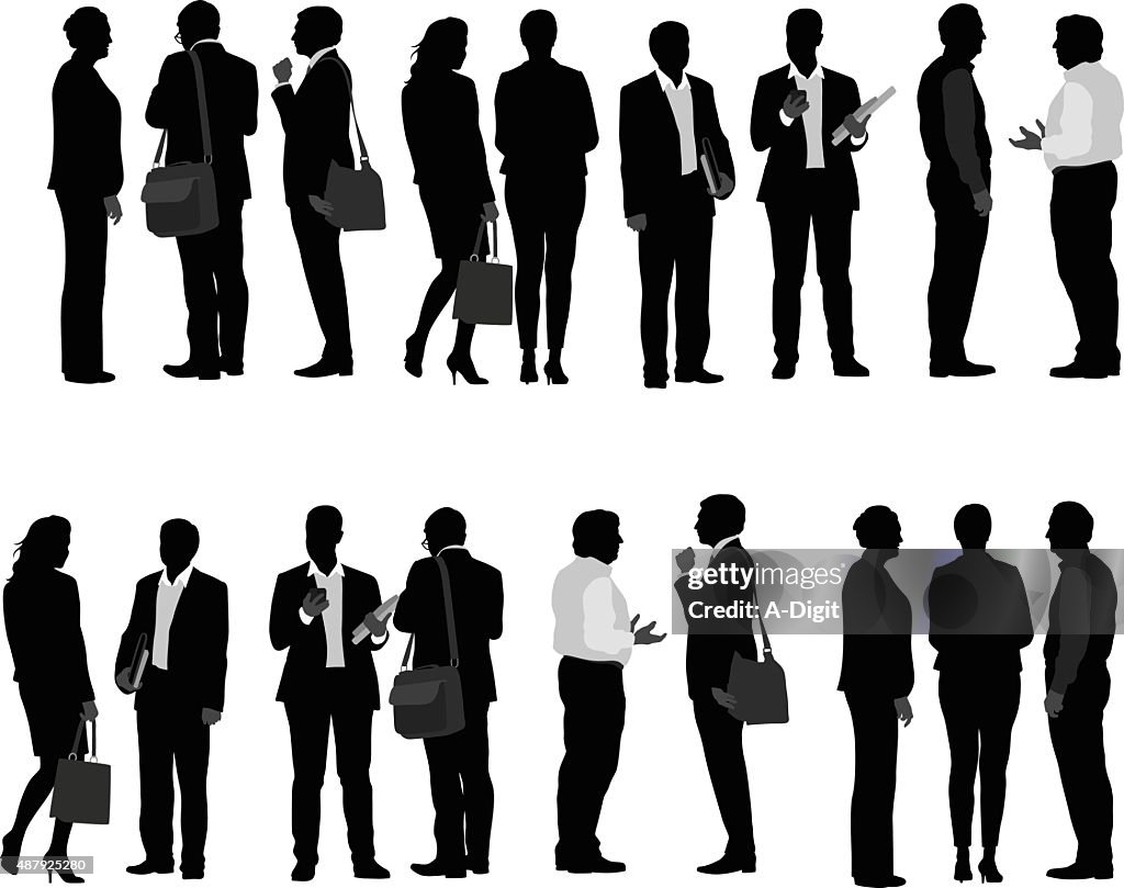 Business People Talking