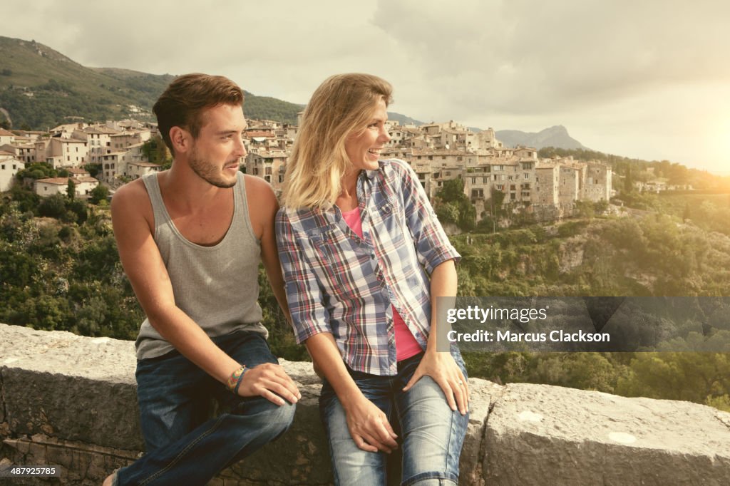 Couple on Holiday in Provence.South of France