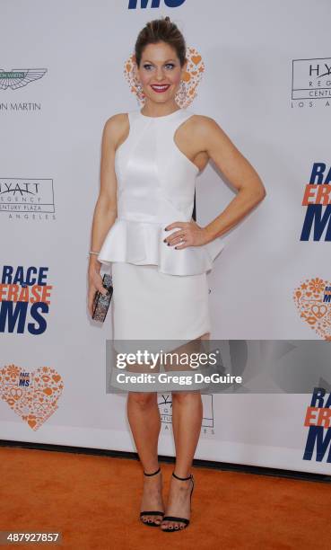 Actress Candace Cameron Bure arrives at the 21st Annual Race To Erase MS Gala at the Hyatt Regency Century Plaza on May 2, 2014 in Century City,...