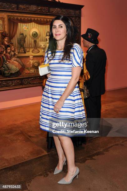 Estee Stanley attends Kohn Gallery Grand Opening And Inaugural Exhibition: Mark Ryden: Gay Nineties West on May 2, 2014 in Los Angeles, California.