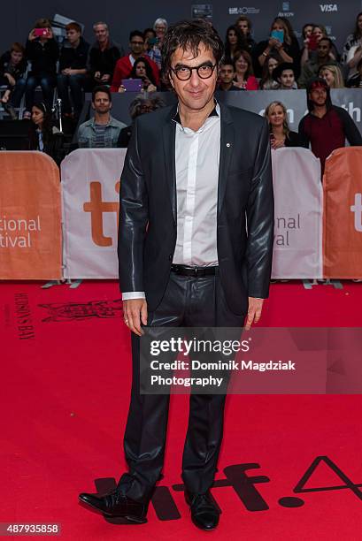 Director Atom Egoyan attends the 'Remember' premiere during the Toronto International Film Festival at the Roy Thomson Hall on September 12, 2015 in...