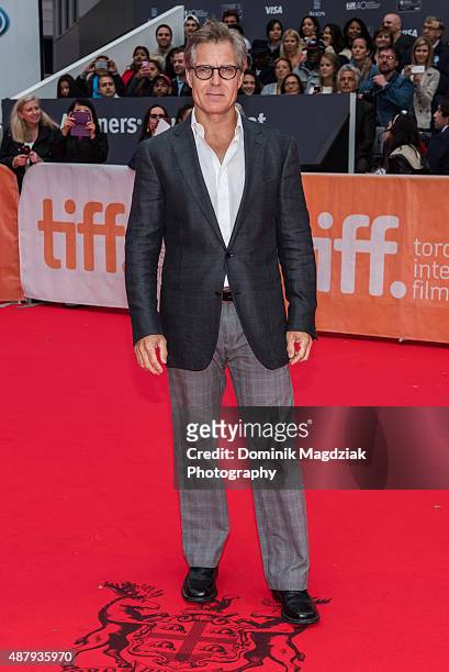 Actor Henry Czerny attends the 'Remember' premiere during the Toronto International Film Festival at the Roy Thomson Hall on September 12, 2015 in...