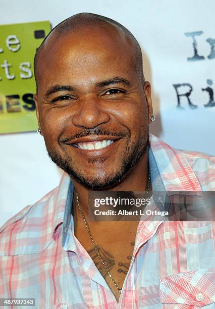 Actor Vincent M. Ward arrives for the "Where We Started" Los Angeles Film Premiere held at the Arena Theater on May 2, 2014 in Hollywood, California.