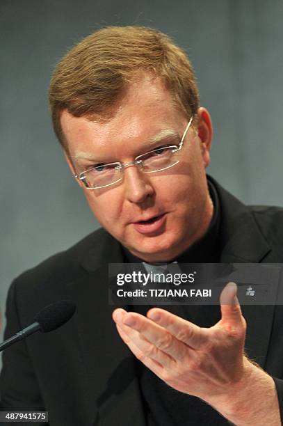 Member of the anti-pedophilia Pontifical commission, German Jesuit Father Hans Zollner, head of the Institute of Psychology at the Gregorian...