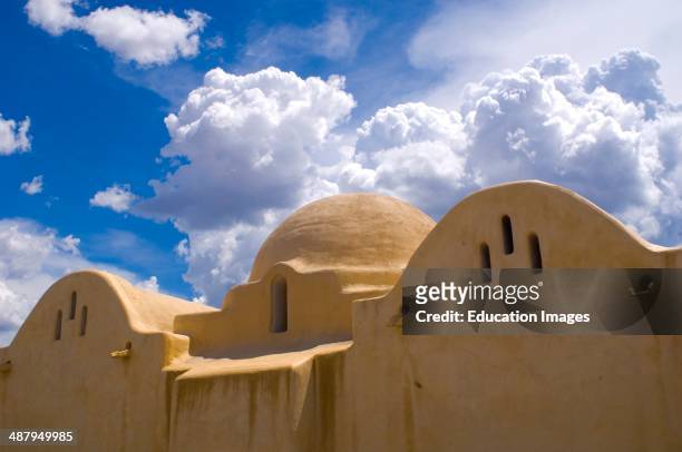 Dar al Islam Mosque at Abiquiu in Northern New Mexico.