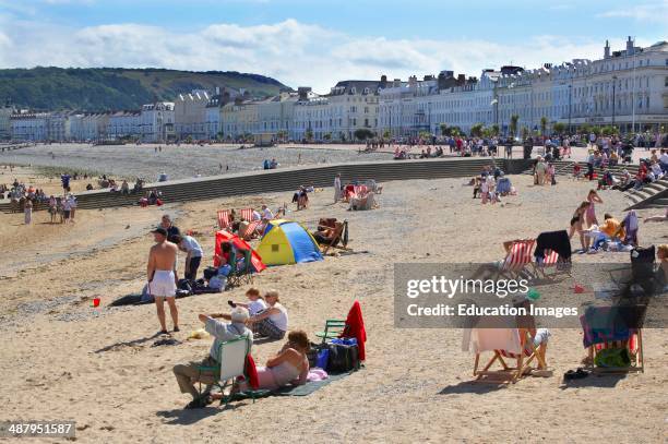 Busy Day At The Beach, Llandudno, North Wales.