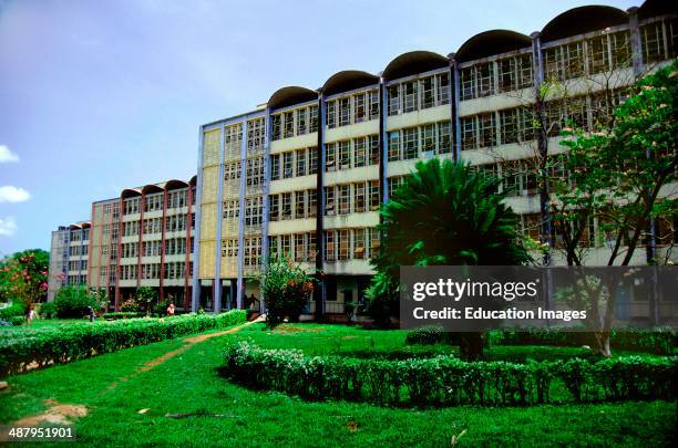 The Okomfo Anokye Teaching Hospital in Kumasi, the capitol of the Ashanti Region in Ghana, West Africa.