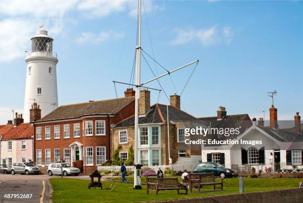 Southwold lighthouse was constructed in 1887 by Trinity House. It stands as a landmark in the center of the town. It replaced three local lighthouses...