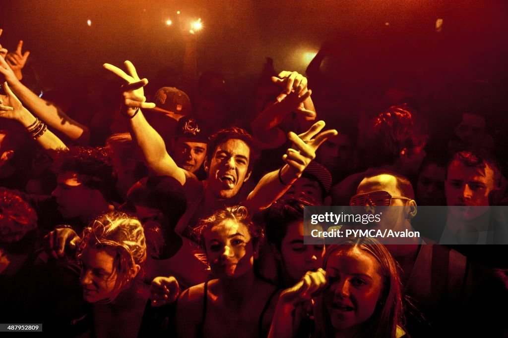 Crowd at Fabric nightclub, Farringdon, London