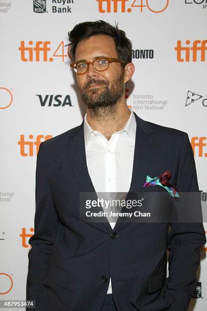 Director/screenwriter Oz Perkins attends the "February" photo call during the 2015 Toronto International Film Festival at Scotiabank on September 12,...