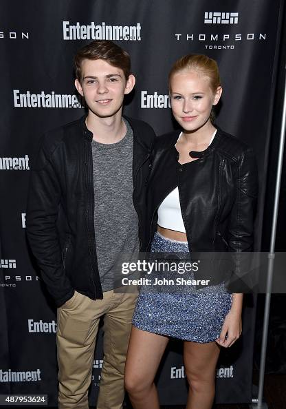 Actors Robbie Kay and Danika Yarosh attend EW's Must List Party... News