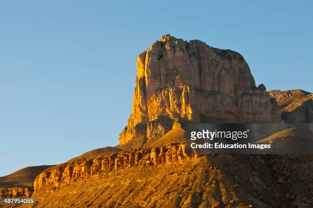 North America, USA, Texas, Guadalupe Mountain National Park El Capitan Prominence.
