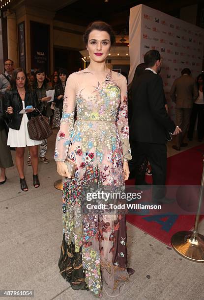 Actress Rachel Weisz attends Fox Searchlight's "Youth" Toronto International Film Festival special presentation on September 12, 2015 in Toronto,...