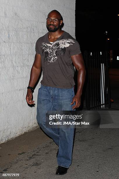 Shad Gaspard is seen on May 2, 2014 in Los Angeles, California.