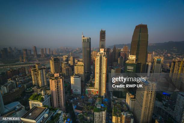 chongqing cityscape, daytime - zhongshan stock pictures, royalty-free photos & images