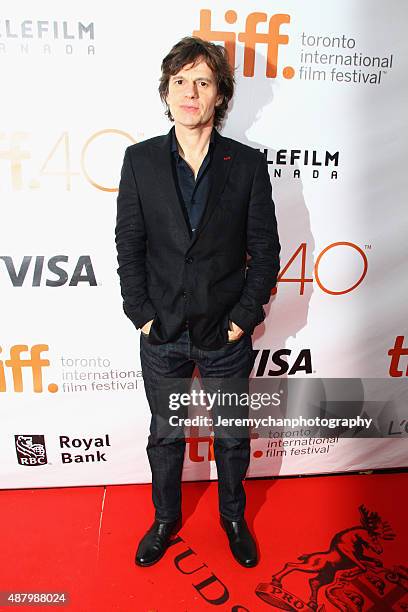 Producer Chris Clark attends the "Legend" premiere during the 2015 Toronto International Film Festival held at Roy Thomson Hall on September 12, 2015...