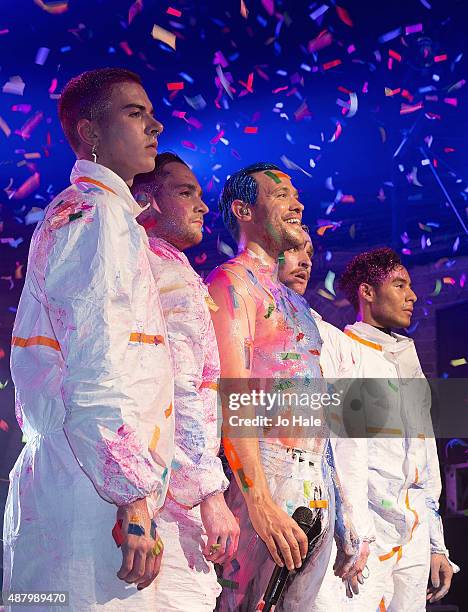 Will Young performs on stage at G-A-Y Club Night at Heaven on September 12, 2015 in London, England.