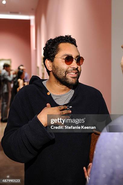 Attends Kohn Gallery Grand Opening And Inaugural Exhibition: Mark Ryden: Gay Nineties West on May 2, 2014 in Los Angeles, California.