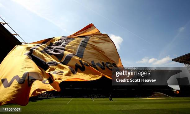 General of view of Molineux during the Sky Bet League One match between Wolverhampton Wanderers and Carlisle United at Molineux on May 3, 2014 in...