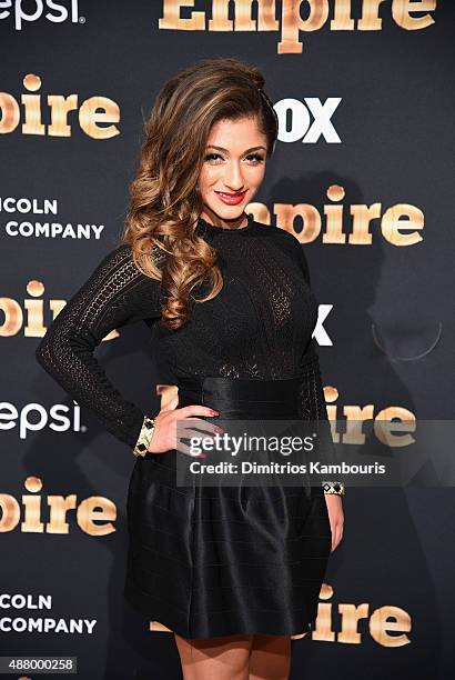 Raquel Castro attends the "Empire" series season 2 New York Premiere at Carnegie Hall on September 12, 2015 in New York City.