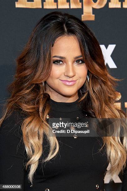 Rebecca "Becky G" Gomez attends the "Empire" Series Season 2 New York Premiere at Carnegie Hall on September 12, 2015 in New York City.