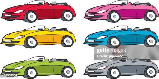 sportcar - super car stock illustrations