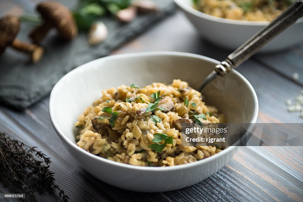 Mushroom Risotto