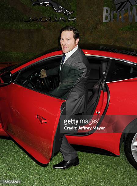 Actor Peter O'Meara attends the Jaguar North America and BritWeek present a Villainous Affair held at The London on May 2, 2014 in West Hollywood,...