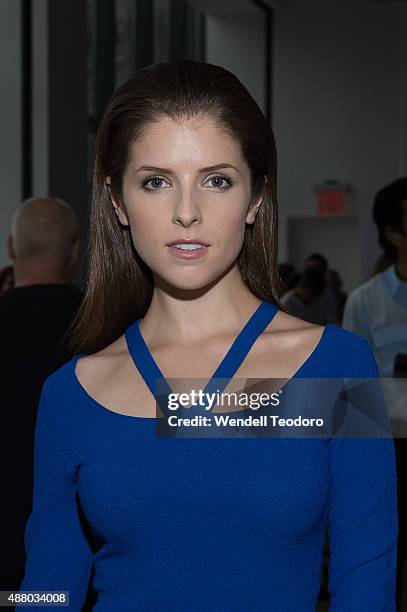Actress Anna Kendrick attends the Altuzarra show during Spring 2016 New York Fashion Week at Spring Studios on September 12, 2015 in New York City.
