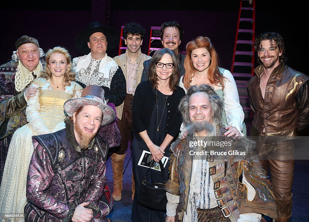 Celebrities Visit Broadway - September 12, 2015