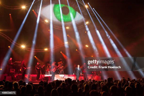 German singer Roland Kaiser performs live during a concert at the O2 World on May 3, 2014 in Berlin, Germany.