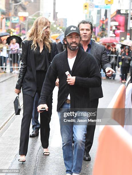 Actor Josh Brolin and Kathryn Boyd attend 'The Danish Girl' premiere during the 2015 Toronto International Film Festival held at the Princess of...