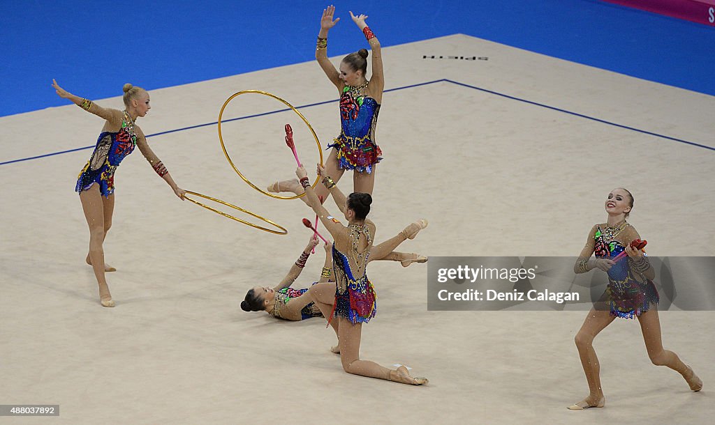 Rhythmic Gymnastics World Championships 2015 - Day 7