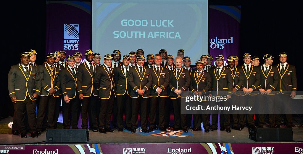 RWC 2015 Welcome Ceremony - South Africa