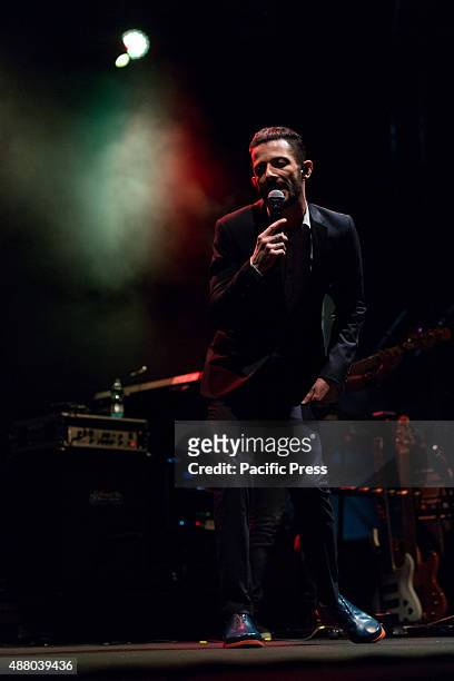 The Italian rapper and songwriter Francesco Tarducci, aka Nesli, performed live during the third evening of the Festival Ritmika with his "Andrà...