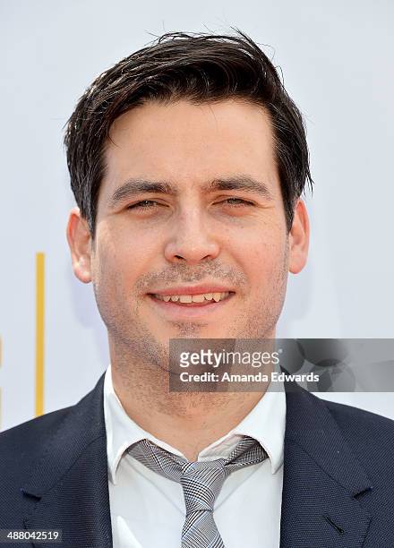 Actor Robert James-Collier arrives at The Television Academy Presents An Afternoon With "Downton Abbey" event at Paramount Studios on May 3, 2014 in...