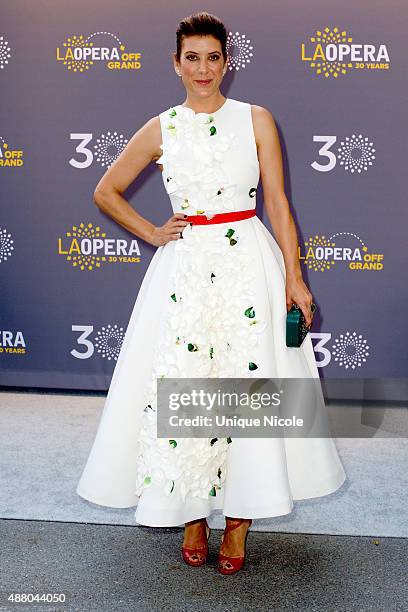 Actress Kate Walsh attends LA Opera's 30th Anniversary Season Opening Night at Dorothy Chandler Pavilion on September 12, 2015 in Los Angeles,...