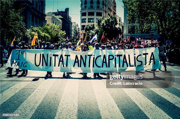 mayday - anti globalization stock pictures, royalty-free photos & images