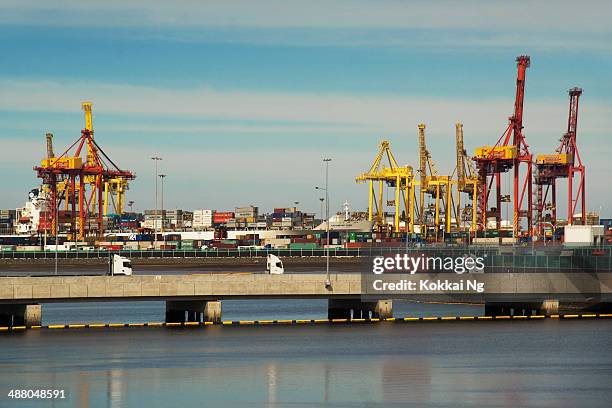 port botany - port botany stock pictures, royalty-free photos & images