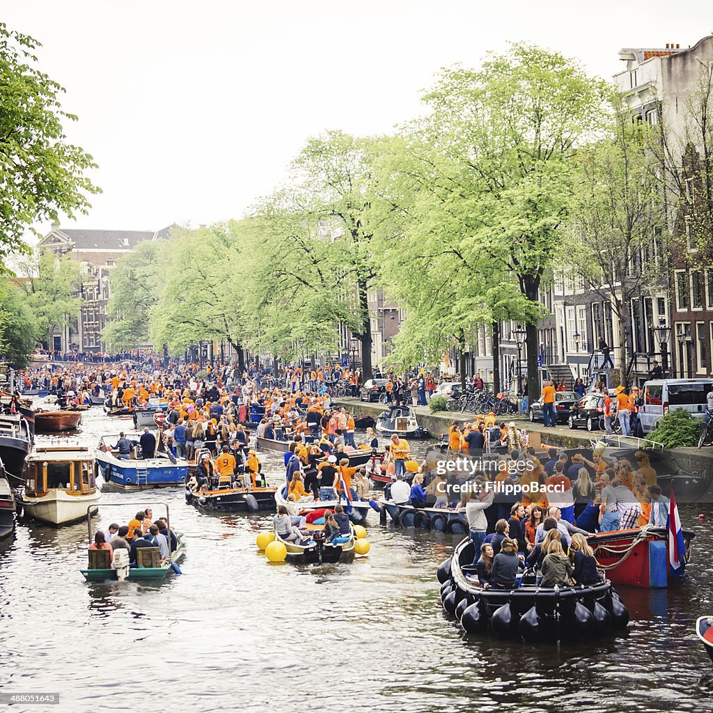 Koningsdag 2014 in Amsterdam