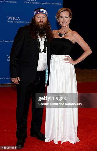 Willie Robertson and Korie Robertson attend the 100th Annual White House Correspondents' Association Dinner at the Washington Hilton on May 3, 2014...