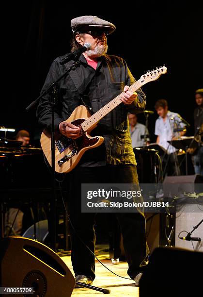 Dr. John rehearses for The Musical Mojo of Dr. John: A Celebration of Mac & His Music at the Saenger Theatre on May 3, 2014 in New Orleans, Louisiana.