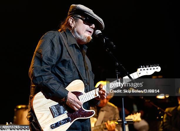 Dr. John rehearses for The Musical Mojo of Dr. John: A Celebration of Mac & His Music at the Saenger Theatre on May 3, 2014 in New Orleans, Louisiana.