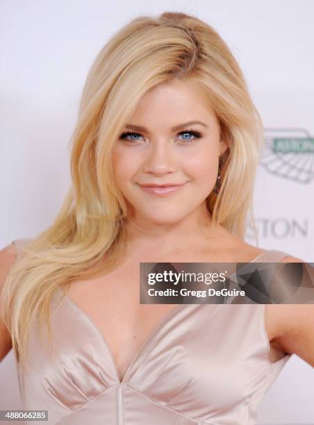 Witney Carson arrives at the 21st Annual Race To Erase MS Gala at the Hyatt Regency Century Plaza on May 2, 2014 in Century City, California.