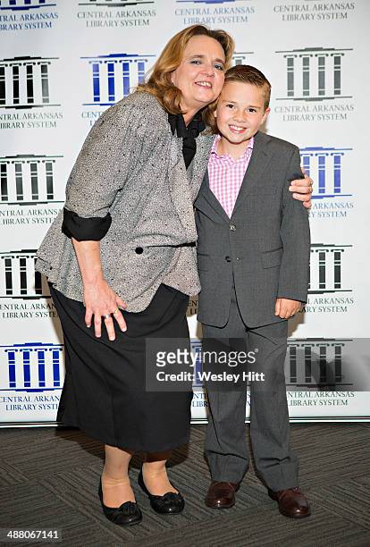 Pam Hobbs and Jet Jurgensmeyer attend the "Devil's Knot" premiere at the CALS Ron Robinson Theater on May 03, 2014 in Little Rock, Arkansas.