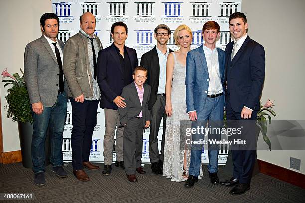 Robert Baker, Rex Linn, Stephen Moyer, Jet Jurgensmeyer, Jason Baldwin, Collette Wolfe, Seth Merriweather and Kristopher Higgins attend the "Devil's...