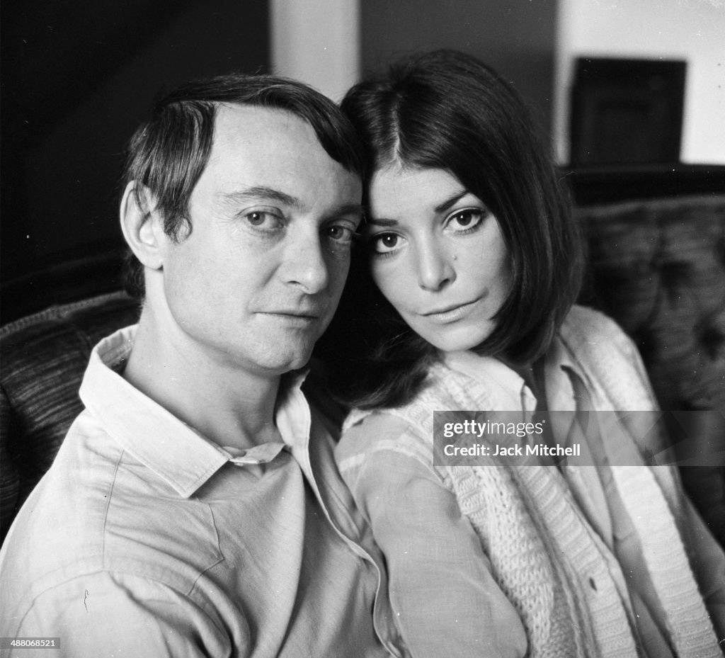 Pop Artist Roy Lichtenstein And Wife Dorothy