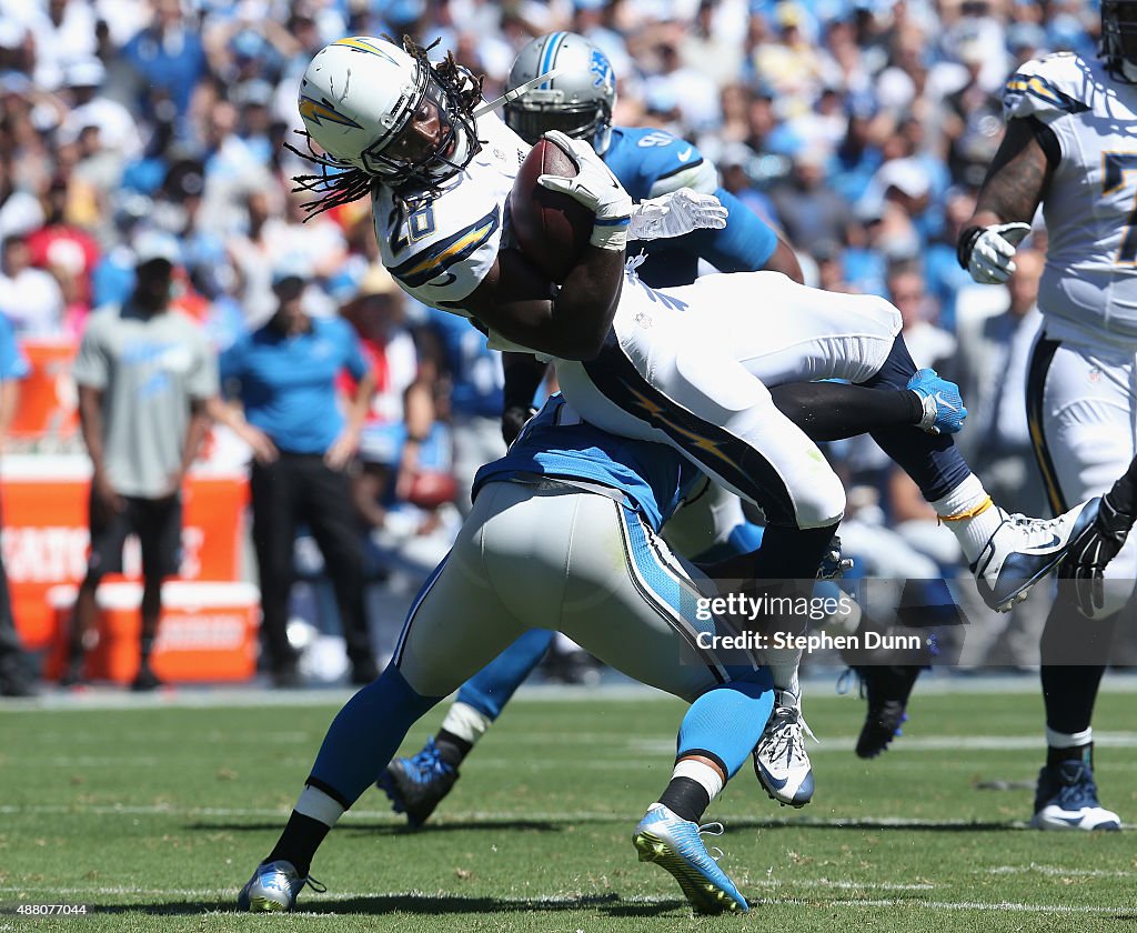 Detroit Lions v San Diego Chargers