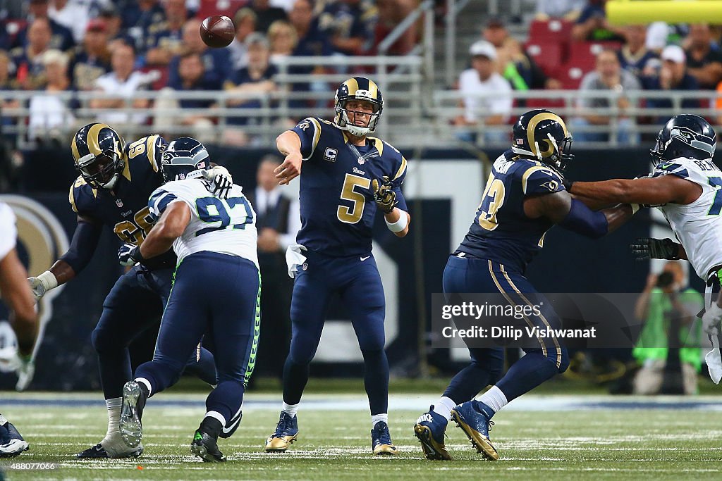 Seattle Seahawks v St. Louis Rams