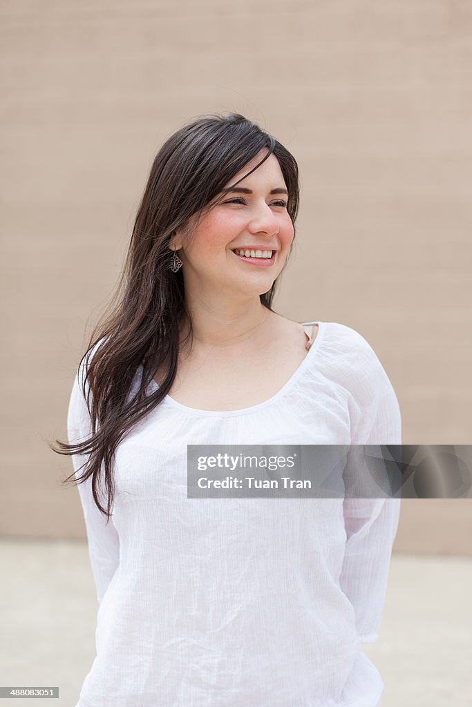 Smiling woman